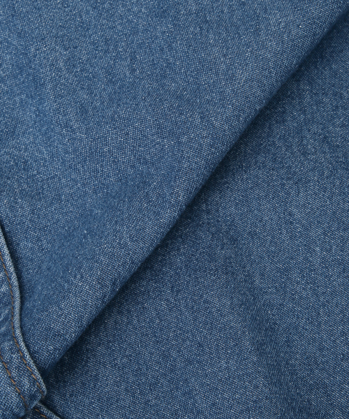B.C STOCK(ベーセーストック)の「ウォッシャブル / DU JOUR / デュ ジュール JEAN MEXICAN PARKA(シャツ/ブラウス・レディース・ブルー系その他・FREE)」の19枚目の写真