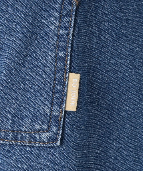 B.C STOCK(ベーセーストック)の「ウォッシャブル / DU JOUR / デュ ジュール JEAN MEXICAN PARKA(シャツ/ブラウス・レディース・ブルー系その他・FREE)」の20枚目の写真