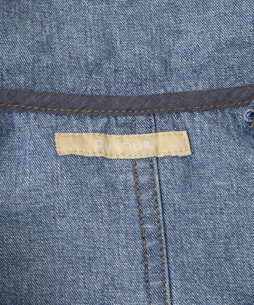 B.C STOCK(ベーセーストック)の「ウォッシャブル / DU JOUR / デュ ジュール JEAN MEXICAN PARKA(シャツ/ブラウス・レディース・ブルー系その他・FREE)」の21枚目の写真