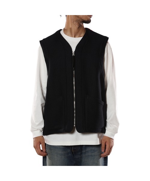 CALEE(キャリー)の「NATIVE BLANKET VEST(その他アウター・メンズ・ブラック・MEDIUM/LARGE/X-LARGE)」の1枚目の写真