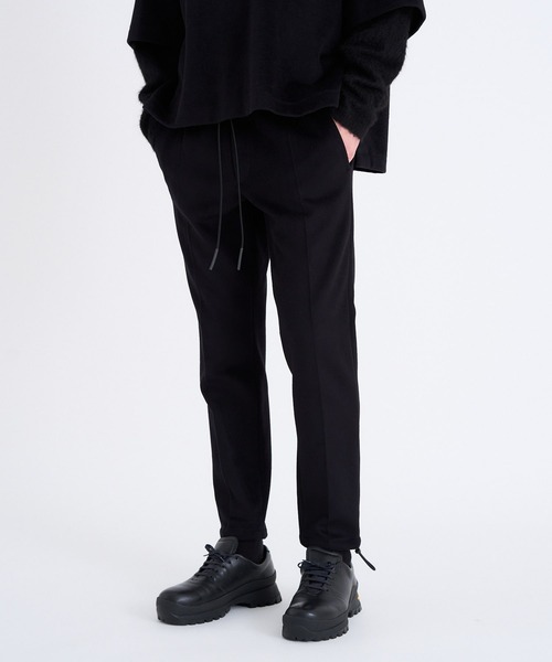 onegravity(ワングラビティ)の「onegravity / ビーバージャージー テーパードパンツ(その他パンツ・メンズ・ブラック・SMALL/MEDIUM/LARGE/X-LARGE)」の1枚目の写真