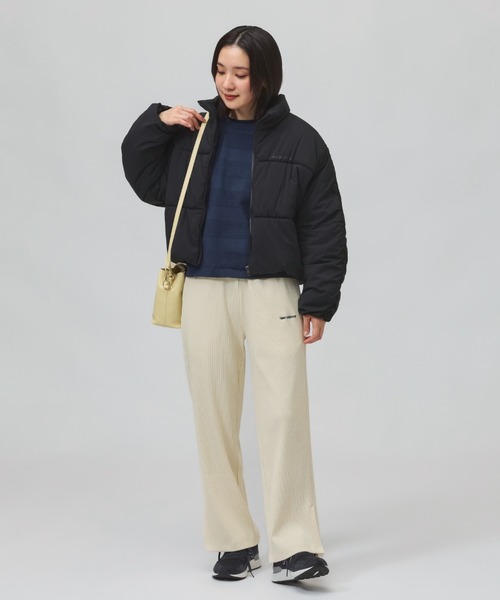 NEW BALANCE（ニューバランス）の「【別注】ニューバランス New Balance ワイドリブパンツ 限定コラボ（その他パンツ・レディース・オフホワイト/ブラック・S/L）」の5枚目の写真