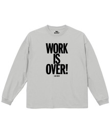 NOBOUND(ノーバウンド) 長袖Tシャツ メッセージロゴ プリント ビッグシルエット ロンT トップス メンズ ユニセックス