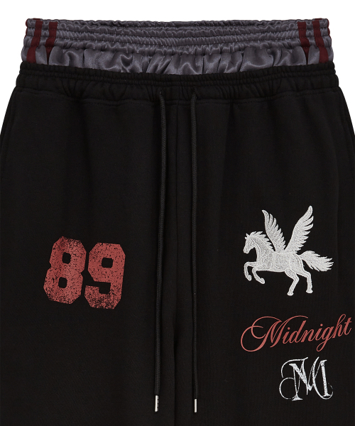 Midnight Move(ミッドナイトムーブ)の「horse pants (black)(スウェットパンツ・レディース・その他・FREE)」の3枚目の写真