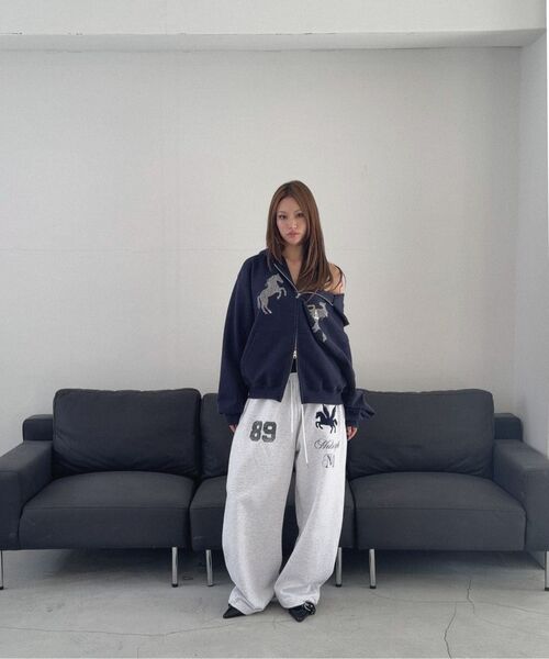 Midnight Move(ミッドナイトムーブ)の「horse pants (black)(スウェットパンツ・レディース・その他・FREE)」の8枚目の写真