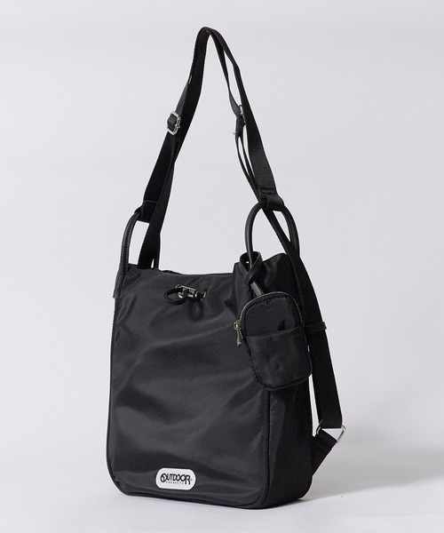 OUTDOOR PRODUCTS(アウトドアプロダクツ)の「OUTDOOR PRODUCTS/アウトドアプロダクツ Drawstring 2way Rucksack リュック ショルダー ナイロン 2way カジュアル シーズンレス カジュアル 2026秋冬(バックパック/リュック・メンズ・ブラック/ブルーグレー/キャメル・FREE)」の7枚目の写真