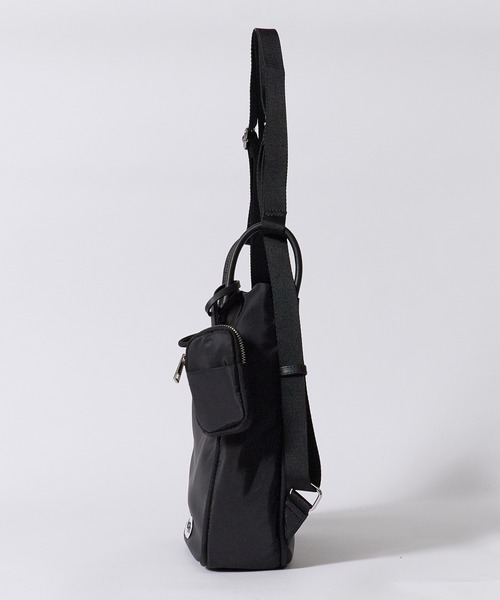 OUTDOOR PRODUCTS(アウトドアプロダクツ)の「OUTDOOR PRODUCTS/アウトドアプロダクツ Drawstring 2way Rucksack リュック ショルダー ナイロン 2way カジュアル シーズンレス カジュアル 2026秋冬(バックパック/リュック・メンズ・ブラック/ブルーグレー/キャメル・FREE)」の6枚目の写真