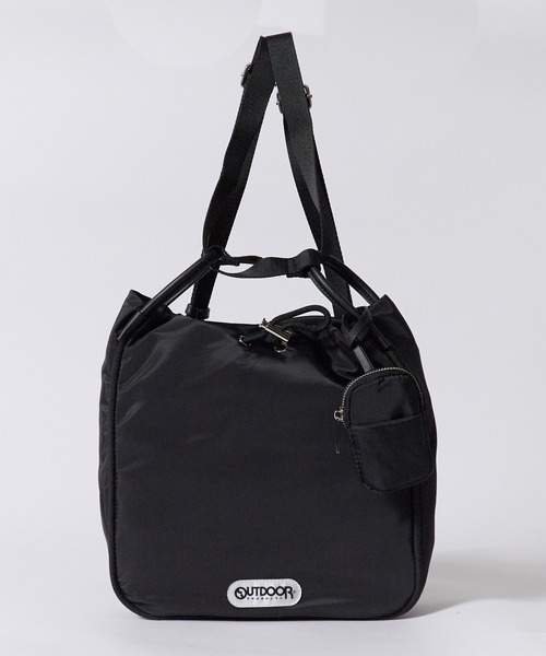 OUTDOOR PRODUCTS(アウトドアプロダクツ)の「OUTDOOR PRODUCTS/アウトドアプロダクツ Drawstring 2way Rucksack リュック ショルダー ナイロン 2way カジュアル シーズンレス カジュアル 2026秋冬(バックパック/リュック・メンズ・ブラック/ブルーグレー/キャメル・FREE)」の10枚目の写真