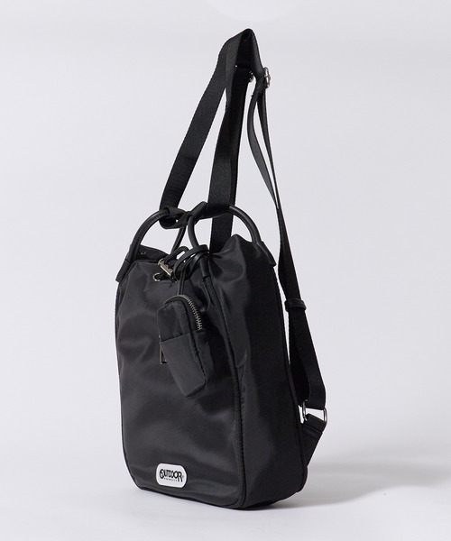 OUTDOOR PRODUCTS(アウトドアプロダクツ)の「OUTDOOR PRODUCTS/アウトドアプロダクツ Drawstring 2way Rucksack リュック ショルダー ナイロン 2way カジュアル シーズンレス カジュアル 2026秋冬(バックパック/リュック・メンズ・ブラック/ブルーグレー/キャメル・FREE)」の9枚目の写真