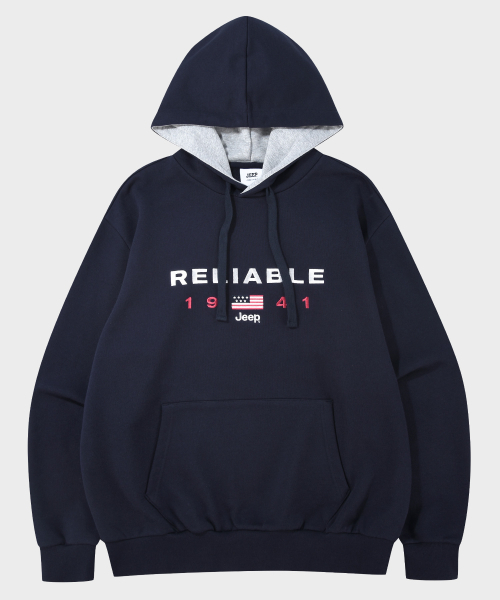 JEEP（ジープ）の「[360g] USA 1941 フードTシャツ (JR5THU839NA)（パーカー・レディース・その他・2XL/MEDIUM/LARGE/SMALL/X-LARGE）」の2枚目の写真