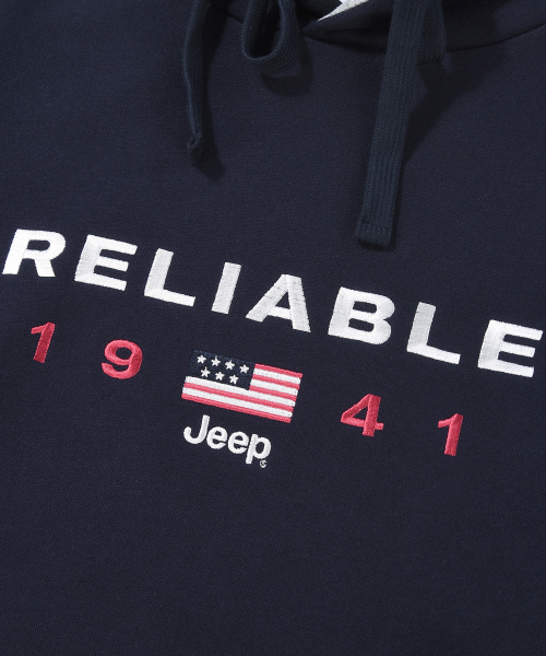 JEEP（ジープ）の「[360g] USA 1941 フードTシャツ (JR5THU839NA)（パーカー・レディース・その他・2XL/MEDIUM/LARGE/SMALL/X-LARGE）」の4枚目の写真
