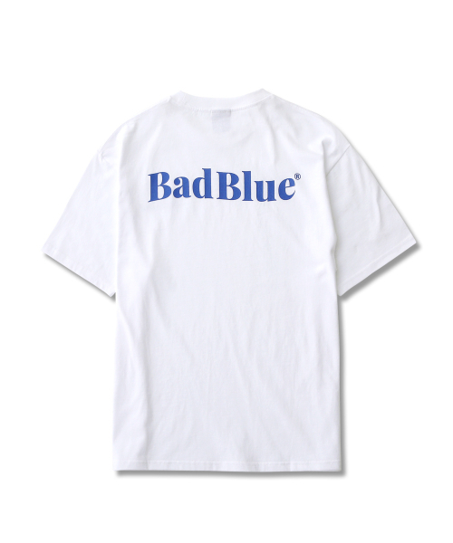 BadBlue(バッドブルー)の「Logo Tee White(Tシャツ/カットソー・レディース・その他・2)」の1枚目の写真