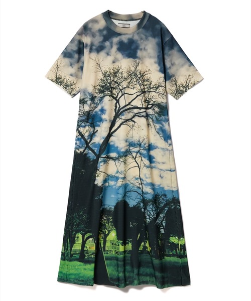 NON TOKYO(ノントーキョー)の「NON TOKYO/ノントーキョー/PRINT RIB HALF SLEEVE ONE-PIECEプリントリブ半袖ワンピース(ワンピース・レディース・その他/その他2/その他1・1/2)」の15枚目の写真