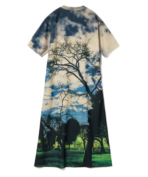 NON TOKYO(ノントーキョー)の「NON TOKYO/ノントーキョー/PRINT RIB HALF SLEEVE ONE-PIECEプリントリブ半袖ワンピース(ワンピース・レディース・その他/その他2/その他1・1/2)」の16枚目の写真