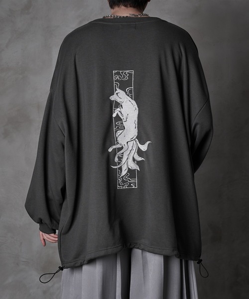 canterbury XL 黒 刺繍ウェア スウェット生地 日本代表 レア物 コードバック刺繍プルオーバー（スウェット）｜狐独（コドク）の
