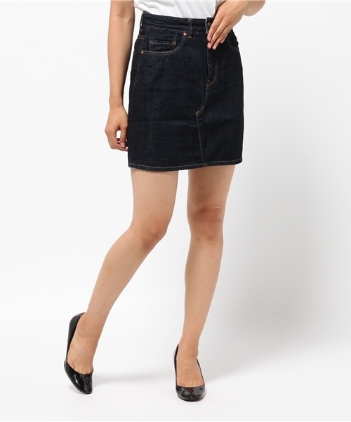 cepo（セポ）の「デニムスカート（デニムスカート・レディース・ダークインディゴブルー/インディゴブルー/ブルー系その他2/ワンウォッシュ・SMALL/LARGE/MEDIUM）」の4枚目の写真