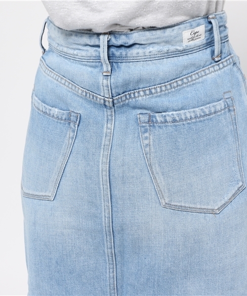 cepo（セポ）の「デニムスカート（デニムスカート・レディース・ダークインディゴブルー/インディゴブルー/ブルー系その他2/ワンウォッシュ・SMALL/LARGE/MEDIUM）」の10枚目の写真