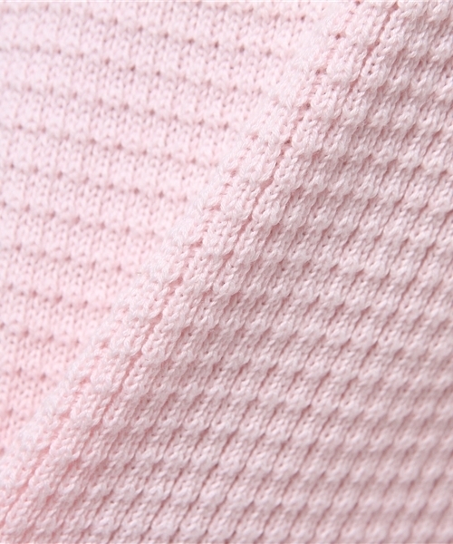 N.（N. Natural Beauty Basic）（エヌエヌナチュラルビューティーベーシック）の「ワッフルニットVネック（ニット/セーター・レディース・ネイビー/ブルー/ホワイト/ピンク・MEDIUM）」の11枚目の写真