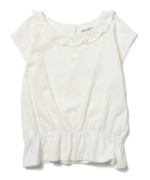 B:MING by BEAMS（ビーミングバイビームス）の「ビーミング by ビームス / フリルぺプラムトップス（シャツ/ブラウス・キッズ・ピンク/サックスブルー/オフホワイト・100/110/120/140/130/150/90/80）」の20枚目の写真