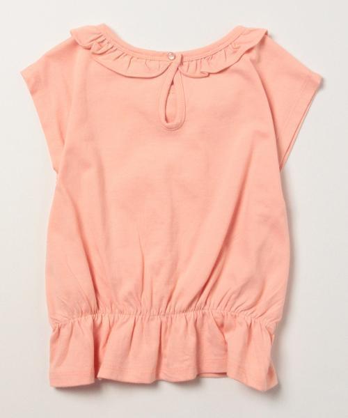 B:MING by BEAMS（ビーミングバイビームス）の「ビーミング by ビームス / フリルぺプラムトップス（シャツ/ブラウス・キッズ・ピンク/サックスブルー/オフホワイト・100/110/120/140/130/150/90/80）」の21枚目の写真