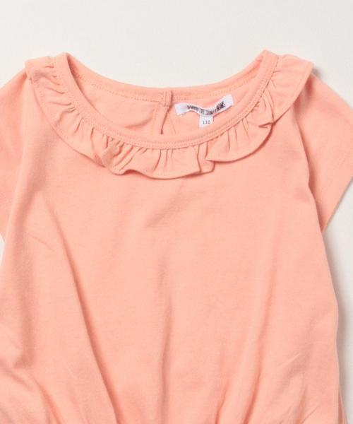 B:MING by BEAMS（ビーミングバイビームス）の「ビーミング by ビームス / フリルぺプラムトップス（シャツ/ブラウス・キッズ・ピンク/サックスブルー/オフホワイト・100/110/120/140/130/150/90/80）」の14枚目の写真