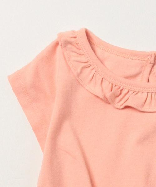 B:MING by BEAMS（ビーミングバイビームス）の「ビーミング by ビームス / フリルぺプラムトップス（シャツ/ブラウス・キッズ・ピンク/サックスブルー/オフホワイト・100/110/120/140/130/150/90/80）」の15枚目の写真