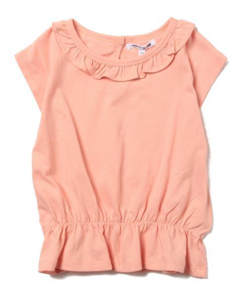 B:MING by BEAMS（ビーミングバイビームス）の「ビーミング by ビームス / フリルぺプラムトップス（シャツ/ブラウス・キッズ・ピンク/サックスブルー/オフホワイト・100/110/120/140/130/150/90/80）」の17枚目の写真