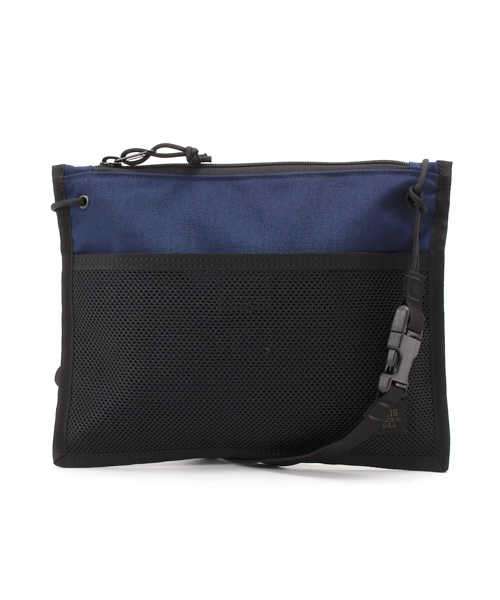 SHIPS（シップス）の「MIS MADE IN CALIF USA: "2WAY" サコッシュ（ショルダーバッグ）（ボディバッグ/ウエストポーチ・メンズ・ブラック/カーキ/オリーブ/ネイビー・ONE SIZE）」の4枚目の写真