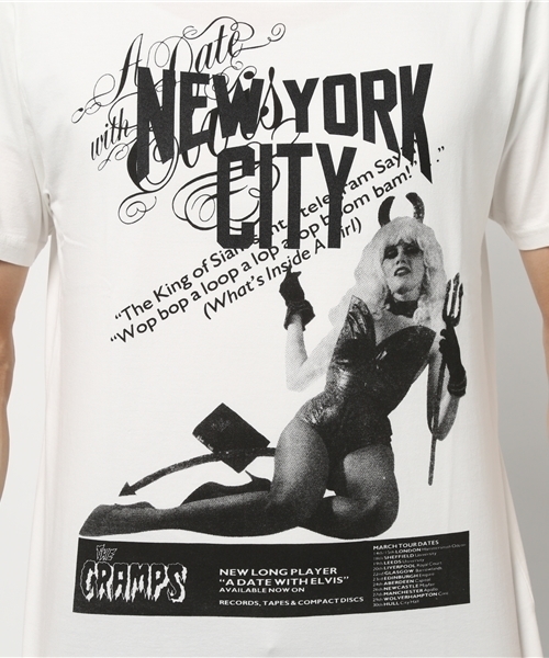 HYSTERIC GLAMOUR（ヒステリックグラマー）の「CR/A DATE W．E pt T-SH（Tシャツ/カットソー・メンズ・ホワイト・LARGE/MEDIUM/SMALL）」の6枚目の写真