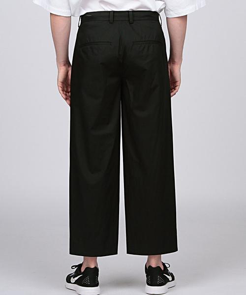 EN ROUTE(アンルート)の「ENR コットンタイプライター1Pワイドパンツ(その他パンツ・メンズ・ブラック/ネイビー・2/1/3)」の3枚目の写真