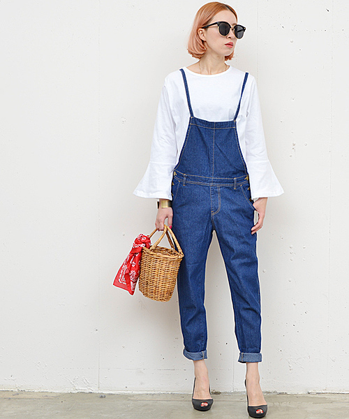 coca(coca)(コカ)の「ボーダー&無地袖フレアカットソー(Tシャツ/カットソー・レディース・ホワイト×ブラック/ホワイト/ブラック×ホワイト/ブラック・ONE SIZE)」の16枚目の写真