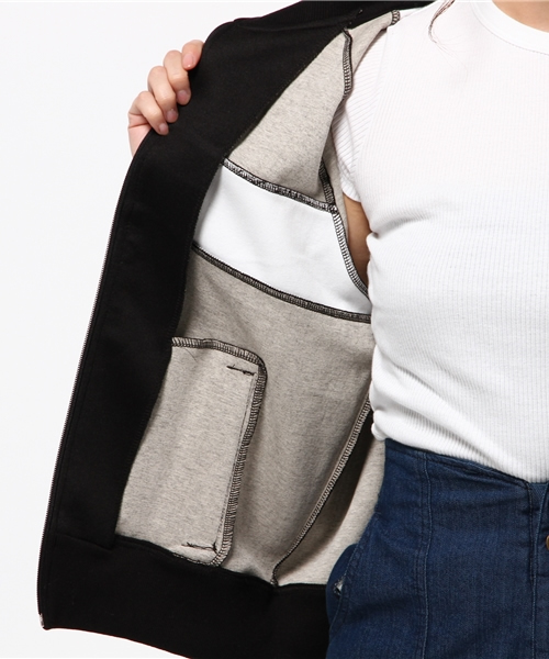 WEGO（ウィゴー）の「WEGO/ジョグトップ（ブルゾン・レディース・ネイビー/ブラウン/ワイン/ブラック・FREE）」の11枚目の写真