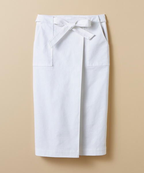 Haco ハコ の パッと着るだけで女らしくてかっこいい ラップ風スカート ｂｙ ｑｕｅ ｍａｄｅ ｍｅ スカート Wear