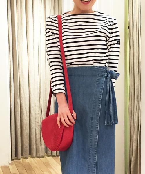 BRONTE(ブロンテ)の「Bronte ポシェットバッグ / ブロンテ / ショルダーバッグ(ショルダーバッグ・レディース・ブラック/ベージュ/レッド・FREE)」の3枚目の写真