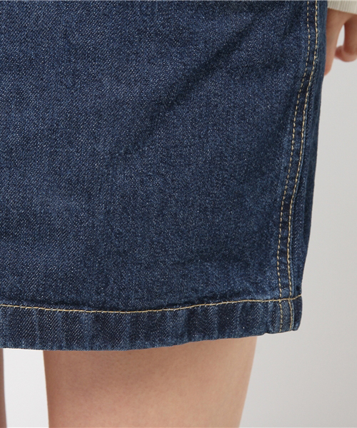 Honeys（ハニーズ）の「デニムジャンパースカート（サロペット/オーバーオール・レディース・ライトインディゴブルー/インディゴブルー/ブラック/オフホワイト/ブルー/ネイビー・M/S/L）」の13枚目の写真