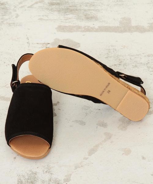 BEAUTY&YOUTH UNITED ARROWS（ビューティーアンドユースユナイテッドアローズ）の「＜Gaimo＞∴スウェードNILAエスパドリーユ ◆（サンダル・レディース・ベージュ/ブラック・38/37/35/36）」の9枚目の写真