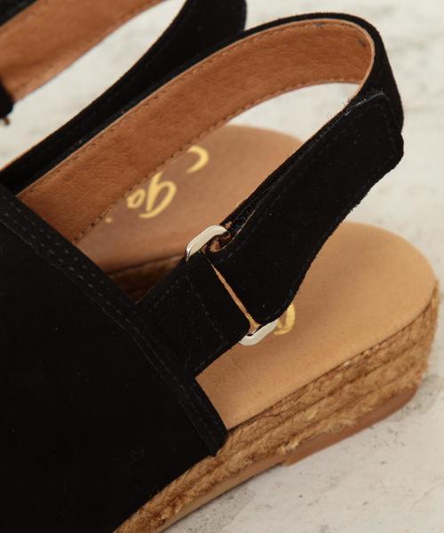 BEAUTY&YOUTH UNITED ARROWS（ビューティーアンドユースユナイテッドアローズ）の「＜Gaimo＞∴スウェードNILAエスパドリーユ ◆（サンダル・レディース・ベージュ/ブラック・38/37/35/36）」の3枚目の写真