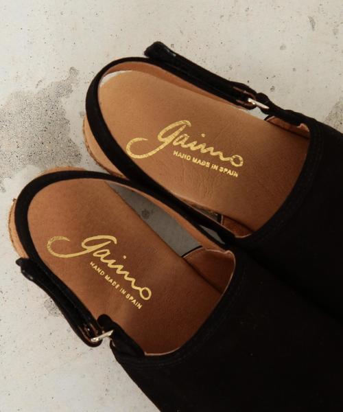 BEAUTY&YOUTH UNITED ARROWS（ビューティーアンドユースユナイテッドアローズ）の「＜Gaimo＞∴スウェードNILAエスパドリーユ ◆（サンダル・レディース・ベージュ/ブラック・38/37/35/36）」の4枚目の写真