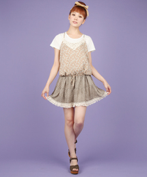 CIAOPANIC | 田中里奈×Ciaopanic フリンジ付きキャミワンピース(ワンピース)