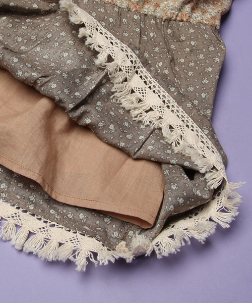 CIAOPANIC（チャオパニック）の「田中里奈×Ciaopanic フリンジ付きキャミワンピース（ワンピース・レディース・ベージュ/ネイビー・FREE）」の6枚目の写真