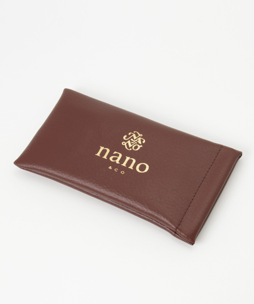 NANO universe（ナノユニバース）の「アイウェアtype3（サングラス・メンズ・ブラウン/ブラック・FREE）」の9枚目の写真