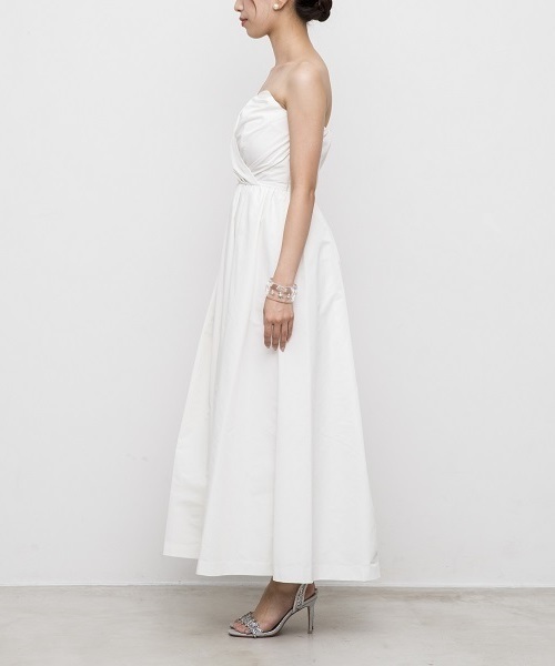 kaene（カエン）の「ドットインナー付きマキシドレス（ドレス）」 - WEAR 