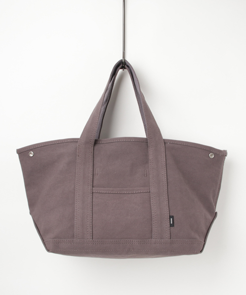 ZUCCa（ズッカ）の「(S)キャンバスバッグ（トートバッグ・レディース・グレー/オフホワイト・FREE）」の2枚目の写真