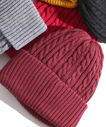 WEGO | WEGO/ケーブルニットキャップ(ニットキャップ/ビーニー)