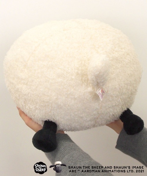ひつじのショーン(ヒツジノショーン)の「ひつじのショーン ぬいぐるみ/シャーリー スタンディング 50cm(おもちゃ・レディース・ホワイト×ブラック・ONE SIZE)」の3枚目の写真