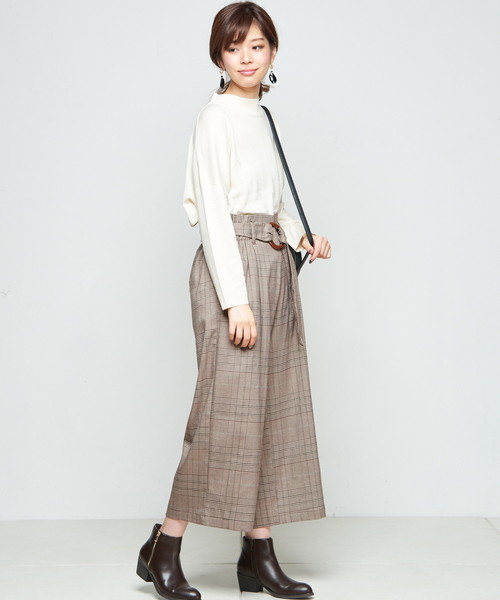 natural couture（ナチュラルクチュール）の「ＨｅａｔＪｏｙドルマンチュニック（ニット/セーター・レディース・ブラック/ベージュ/マスタード/オフホワイト/ターコイズブルー/レッド・FREE）」の13枚目の写真