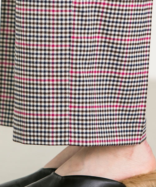 LIPSTAR（リップスター）の「ガンクラブチェックパンツ（その他パンツ・レディース・ブラウン系その他/グレー系その他・M）」の8枚目の写真