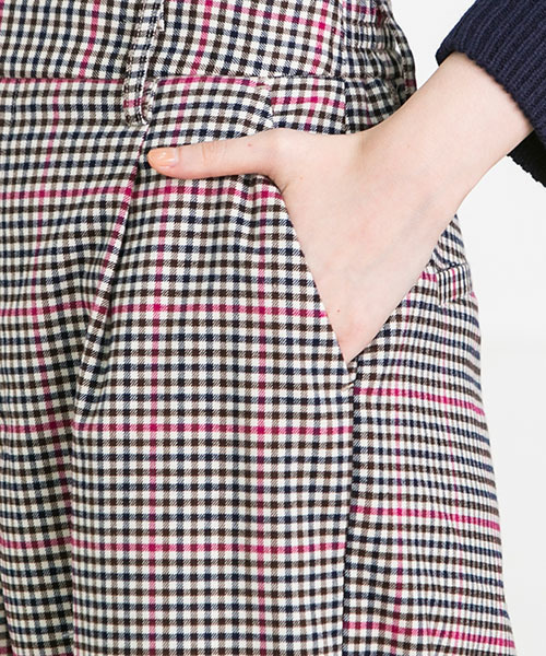 LIPSTAR（リップスター）の「ガンクラブチェックパンツ（その他パンツ・レディース・ブラウン系その他/グレー系その他・M）」の7枚目の写真