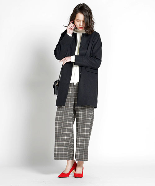 LIPSTAR（リップスター）の「ガンクラブチェックパンツ（その他パンツ・レディース・ブラウン系その他/グレー系その他・M）」の3枚目の写真