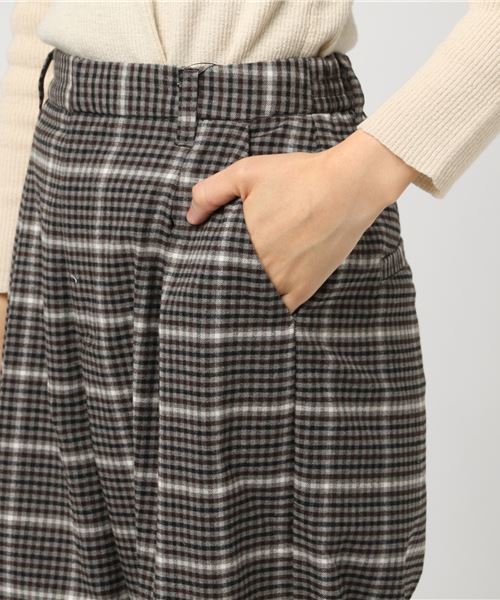 LIPSTAR（リップスター）の「ガンクラブチェックパンツ（その他パンツ・レディース・ブラウン系その他/グレー系その他・M）」の17枚目の写真